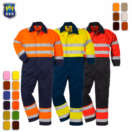 Safety Protective PPE ESD Garments Anti Static Fire Retardant Overall